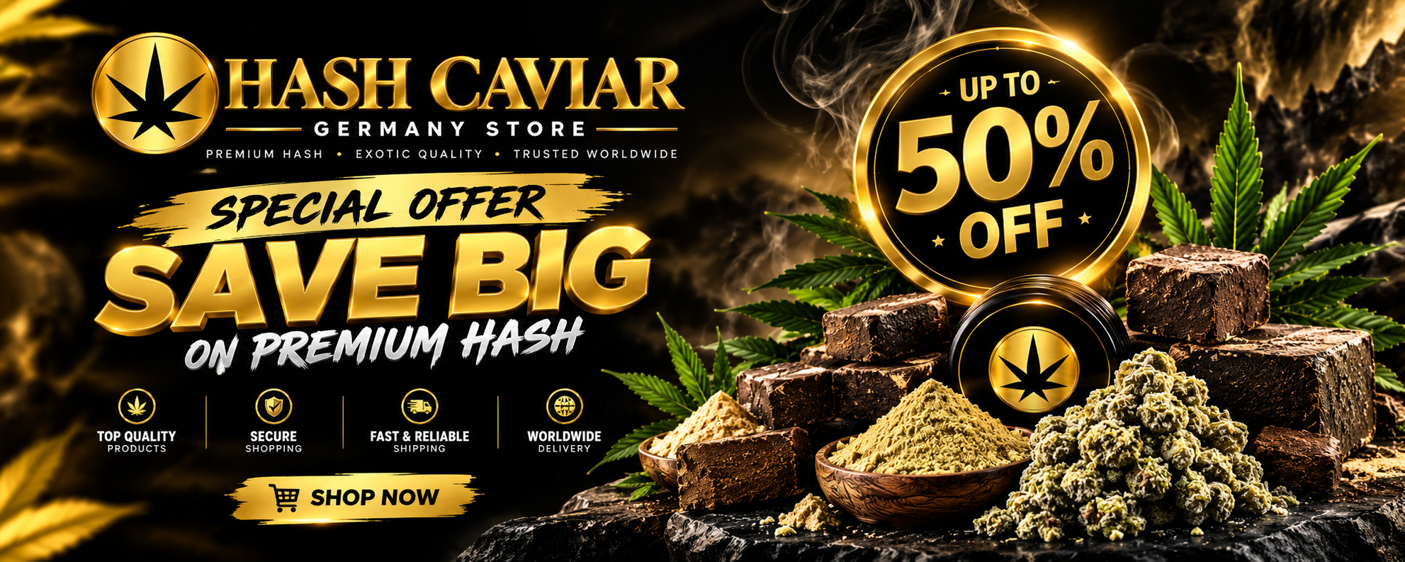 Special Offer - Save Big on Premium Hash - Up to 50% Off - Hash Caviar Germany Store